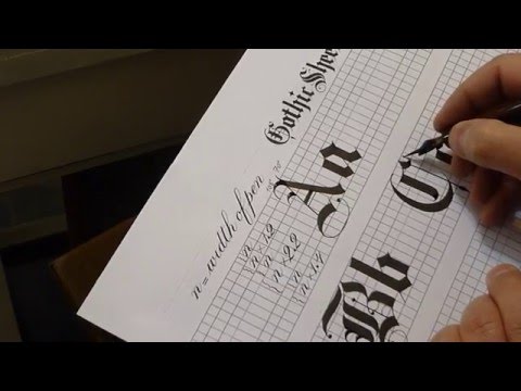 How to Write Gothic (C&c)