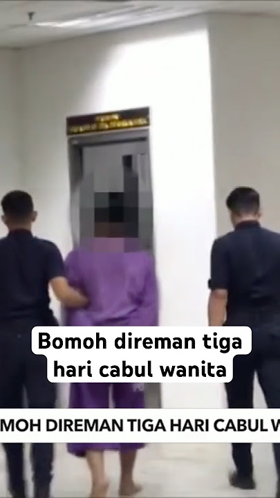 Bomoh direman tiga hari cabul wanita