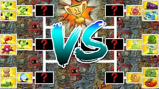 Mod Tournament Team Plants Battlez - Who Will Win? - PvZ 2 Plant vs Plant