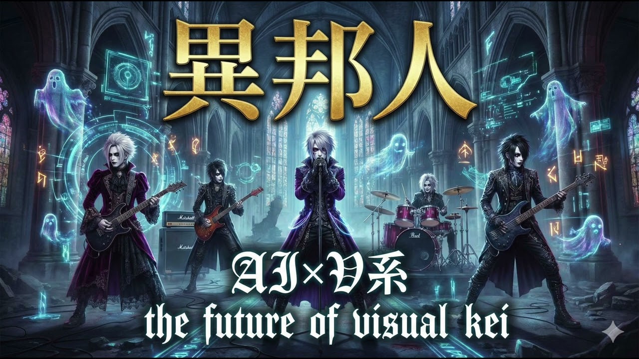 もしも『異邦人 (Ihoujin) 』をV系バンドがカバーしたら｜Vkei AI Cover