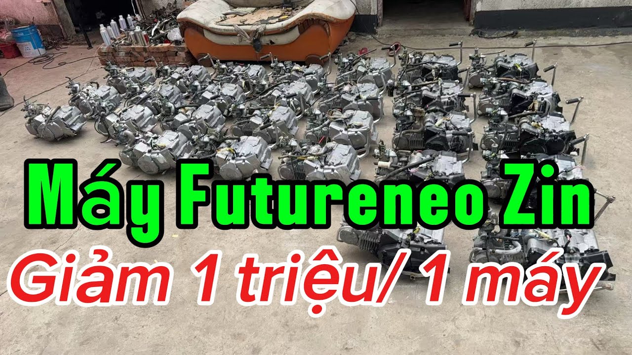 (Thanh lý 5 cục máy Futureneo zin 1tr ) Cục máy Honda Futureneo 125cc zin máy khoẻ nổ êm không khói