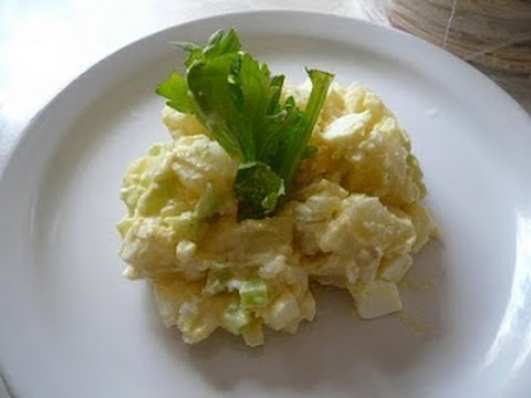 Receta de la Ensalada de Papa y Huevo