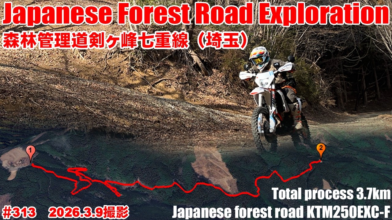 【2026全線映像】超レア埼玉ダートの剣ヶ峰七重線の記録【デジタルアーカイブ】