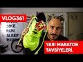 İstanbul yarı maratonu için tavsiyeler, yarış öncesi ve sonrası beslenme | Asla Durma Vlog361