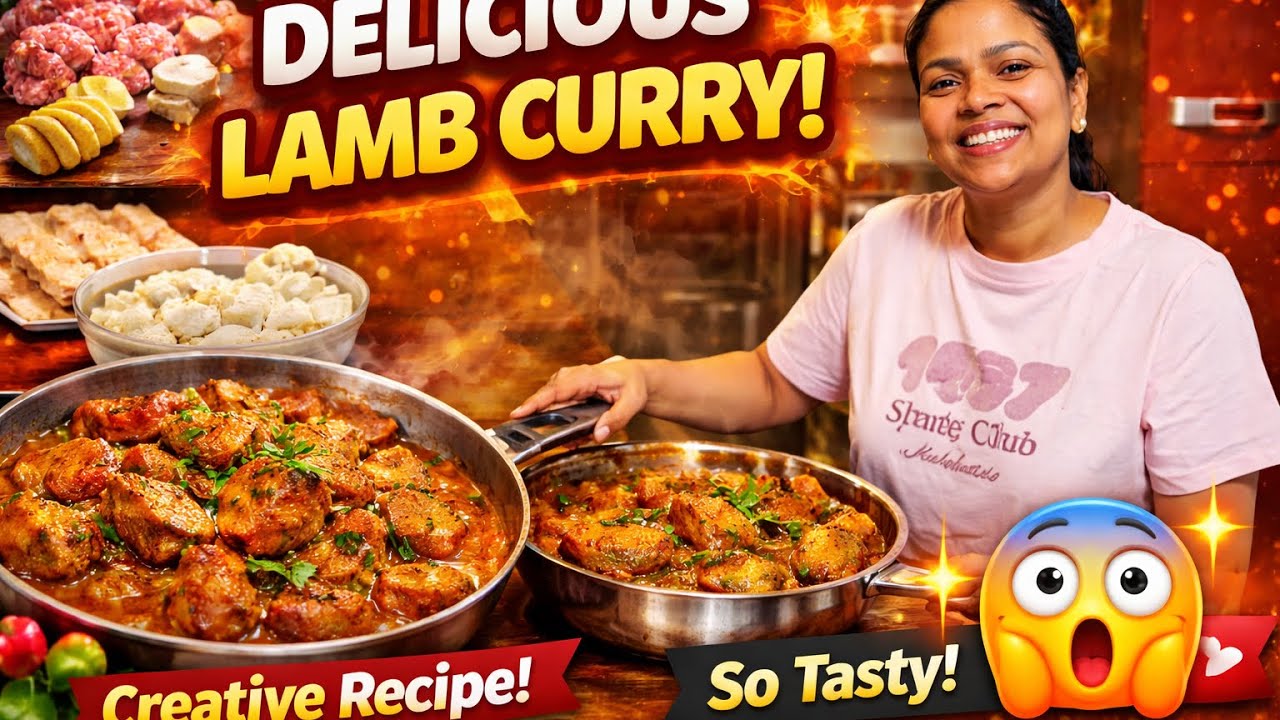 Delicious Lamb Curry #Lamm Curry # බැටලු මස් කරියක්#