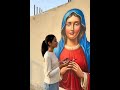 رسمة العذراء مريم 🌹#Jesus #JesusChrist #Christianity #ChristianShorts #GodIsGood #JesusLovesYou