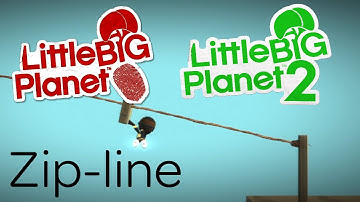 Make A Zip-line (LittleBigPlanet 2/Vita)