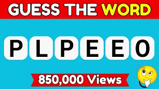 Scrambled Word Game - Guess The Word (6 Letter Words) | Jumbled Words Game | Quiz Game Scrambled Word Game - Guess The Word (6 Letter Words) | Jumbled Words Game | Quiz Game