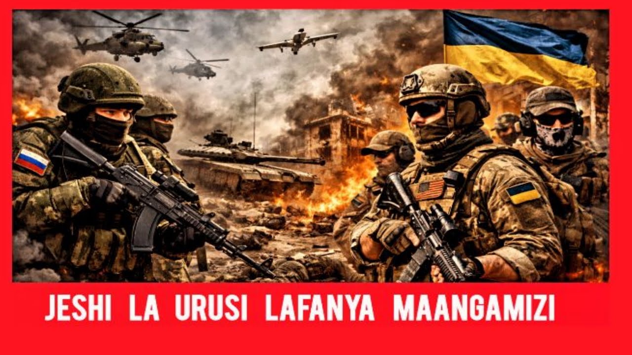 HIVI PUNDE URUSI YAWAUWA WANAJESHI WA UKRAINE NA MAMLUKI 119,500!!