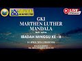 Ibadah minggu keii april 2024  jemaat gki marthen luther mandala