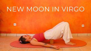 🌙 New Moon in Virgo : Slow Yoga | Grounding | Stagnant Energy ♍