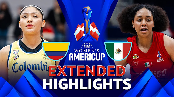 Colombia 🇨🇴 vs Mexico 🇲🇽 | Extended Highlights | FIBA AmeriCup Women 2025