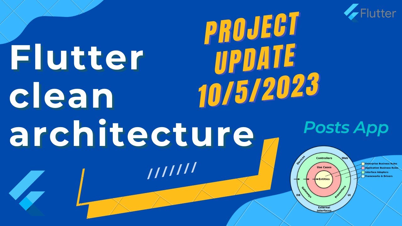 #18 Flutter Clean Architecture Course - Project Update | 10-5-2023 ...
