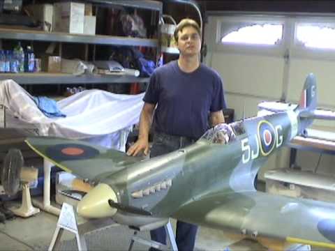 MICK REEVES 1/4 SCALE SPITFIRE: BUILT BY JOHN MOTA...