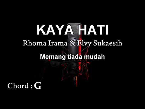 ( Karaoke ) Kaya Hati - Rhoma Irama \u0026 Elvy Sukaesih HD