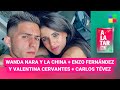 Wanda Nara, La China, Enzo Fernández y Valentina Cervantes en A La Tarde
