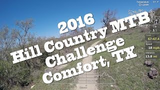 2016 Hill Country Challenge Mountain Bike Race - Flat Rock Ranch Race #3