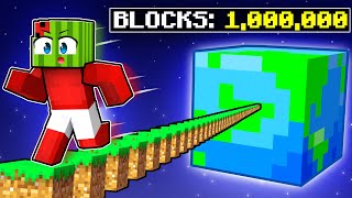 Walking 1,000,000 Blocks in Minecraft