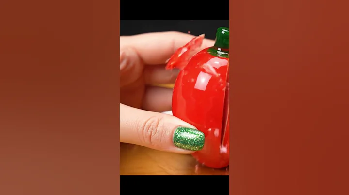 he most satisfying CRACK! 🔊 | Cutting a Glass Papaya ASMR #shorts  #asmr #satisfying #relaxing #ai