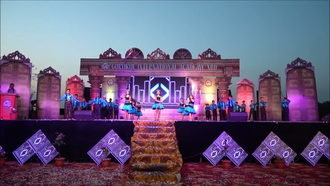 Duniya ki Baatein  (Annual Function - Incredible India 2023) Gurukul International Academy Najibabad