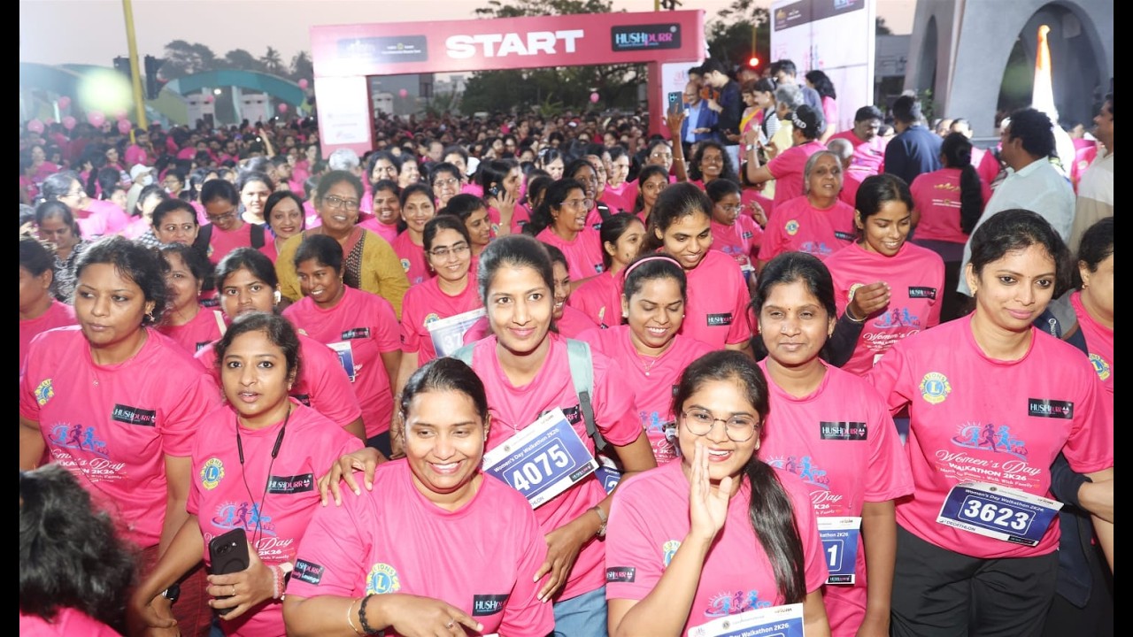 Women's Day Walkathon 2026 |Huspurr|Lions club International|Radhakrishnan| Dr.Suseela |Erode Mahesh