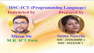 How to show vowel or consonant using programming language c (HSC ICT Video Class)