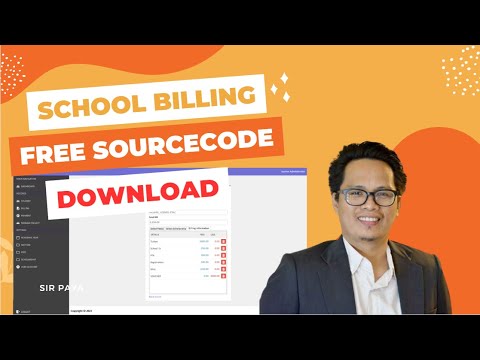 Download Sourcecode Full Project School Billing System | Sir Paya