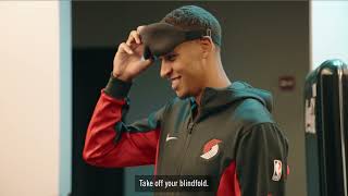 Karmel's Combine | Blind Drawing with Deandre Ayton and Kris Murray | Portland Trail Blazers