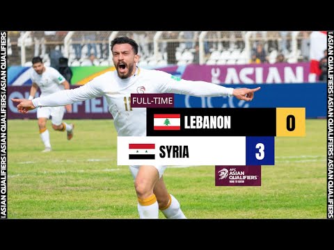 #AsianQualifiers - Group B | Lebanon 0 - 3 Syria