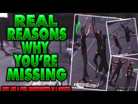 The Real Reason Why You&rsquo;re Missing Shots | Shooting Tips  2k18 | Never Miss Greens Everytime