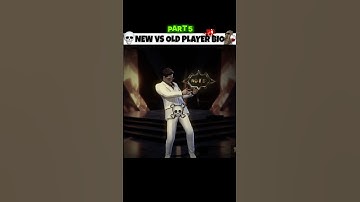 New🤡 V/S Old Players Bio💀🔥 [Part 5] #shorts #freefiremax #biovideos #flopff