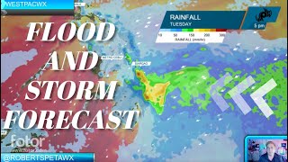 Storm and Flood threat in the Southern Philippines, and the Cold Surge Update