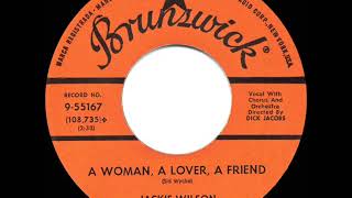 1960 HITS ARCHIVE: A Woman, A Lover, A Friend - Jackie Wilson (#1 R&amp;B  hit)