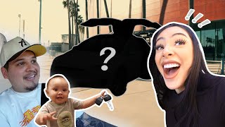 SURPRISING BABY MAMA W\/ CUSTOMIZED TESLA! *SHE LOVED IT*