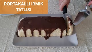 🍊 Portakallı Irmik Tatlısı