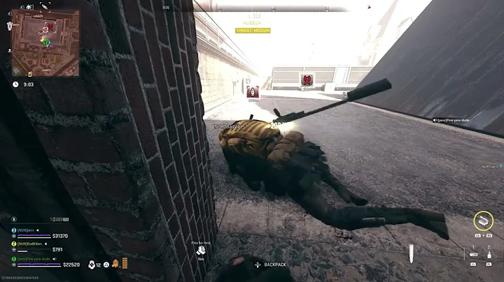 Call of Duty DMZ Vondel - under-the-map cheater.... again....