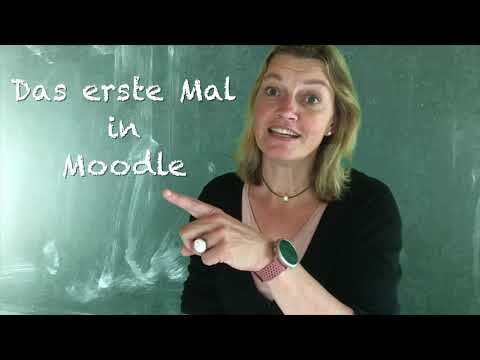 Moodle-die Erstanmeldung