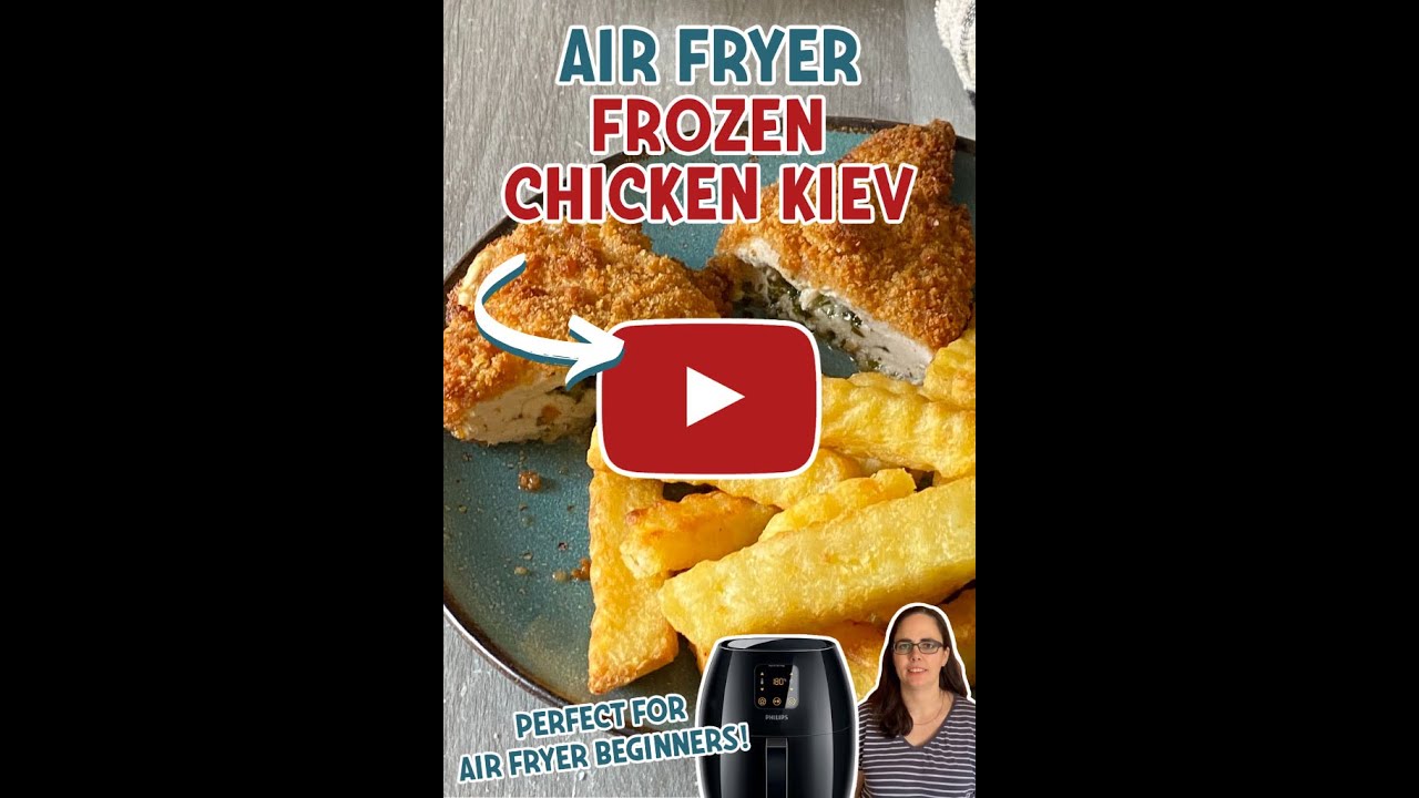 Air Fryer Frozen Chicken Kiev Shorts Youtube