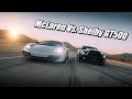 Cocky twin turbo mclaren owner calls out my 1000hp shelby gt500 mustang