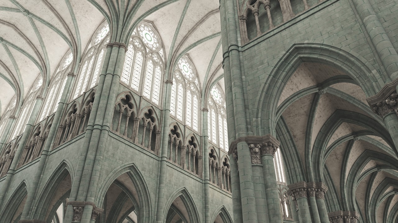 How I built a Gothic Cathedral in Blender