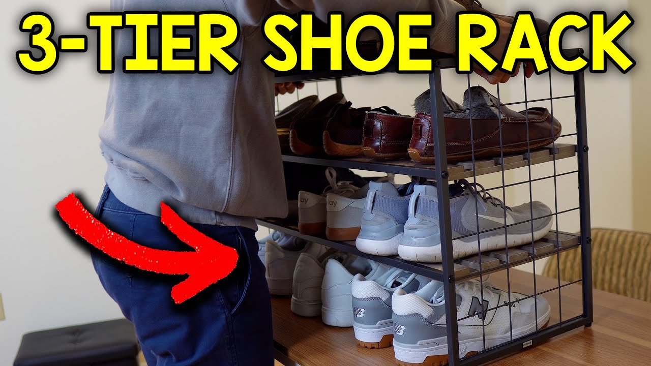 Сборка и первые впечатления от трёхъярусной полки для обуви Better Homes & Gardens