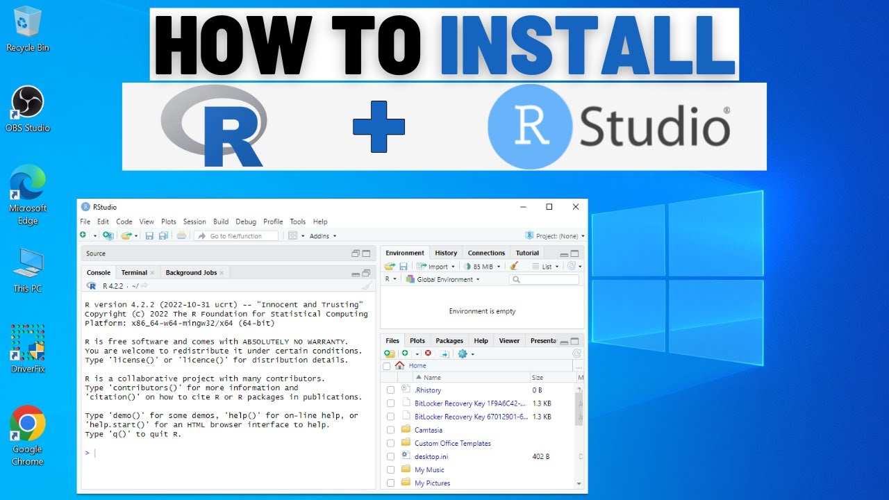 How to Download and Install RStudio 2024