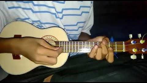 Melodi TROUBLE IS A FRIEND  versi ukulele senar 4