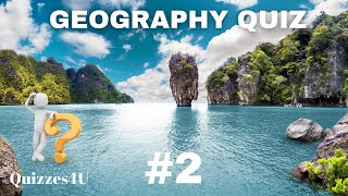 Geography Trivia Quiz #2 | 40 Geography Questions with Answers | Multiple choice test | Pub Quiz