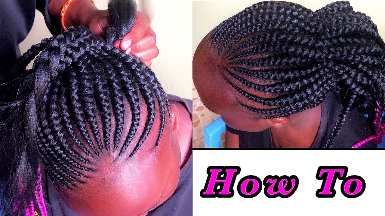 8 Ghanian Braiding, What makes ghana lines look like a pencil