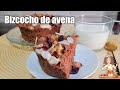 BIZCOCHO SALUDABLE DE AVENA en pocos minutos