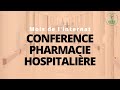 Replay confrence pharmacie hospitalire  mois de linternat