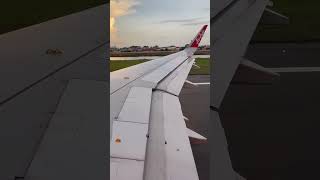 AirAsia taking off from Phnom Penh 🇰🇭