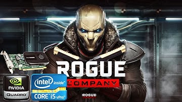 Rogue Company | Game Test | Quadro k600 with Core i5 3470 & 4GB Ram
