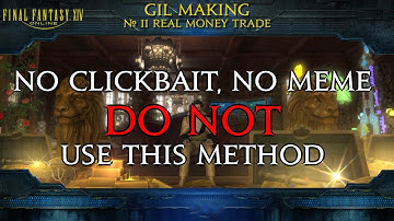 FF14 Making Gil:  ep.11 Buying Gil